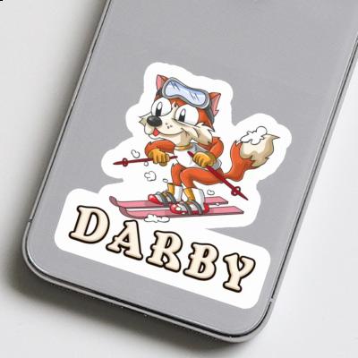 Darby Autocollant Skieur Notebook Darby Autocollant Skieur Notebook Image