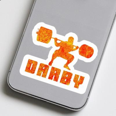 Sticker Gewichtheber Darby Notebook Sticker Gewichtheber Darby Gift package Image