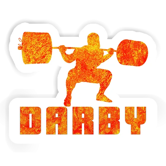 Sticker Gewichtheber Darby Sticker Gewichtheber Darby Image