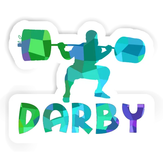 Darby Sticker Gewichtheber Notebook Darby Sticker Gewichtheber Gift package Image