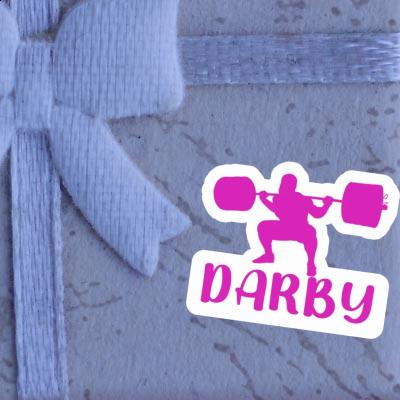 Sticker Weightlifter Darby Notebook Sticker Weightlifter Darby Gift package Image