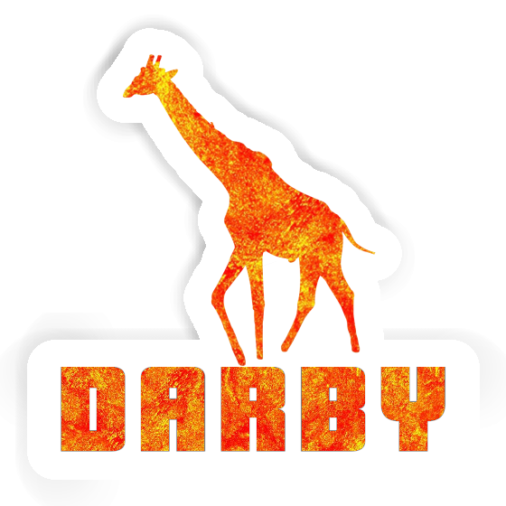 Darby Autocollant Girafe Notebook Darby Autocollant Girafe Gift package Image