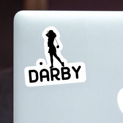 Sticker Golfer Darby Laptop Sticker Golfer Darby Laptop Image