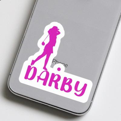 Golfer Sticker Darby Notebook Golfer Sticker Darby Gift package Image