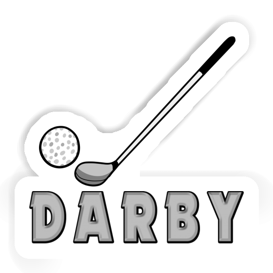 Golf Club Sticker Darby Laptop Golf Club Sticker Darby Laptop Image