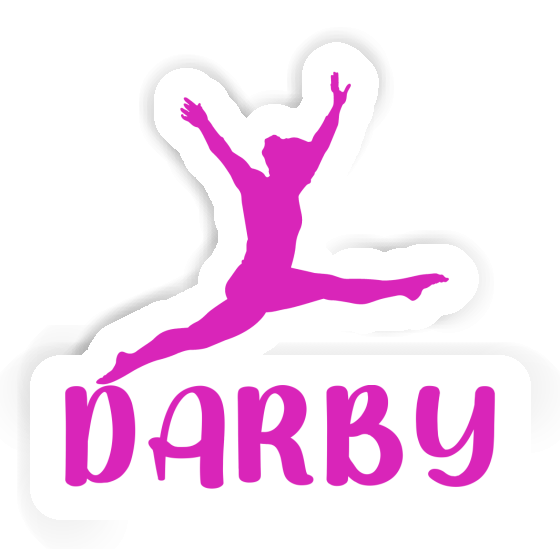 Sticker Gymnast Darby Notebook Sticker Gymnast Darby Gift package Image