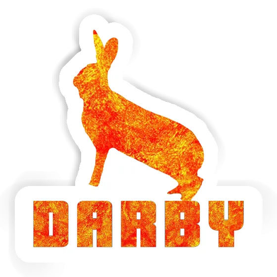 Aufkleber Kaninchen Darby Aufkleber Kaninchen Darby Image