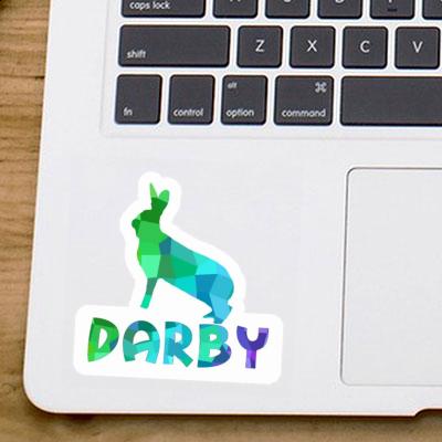 Sticker Hase Darby Laptop Image