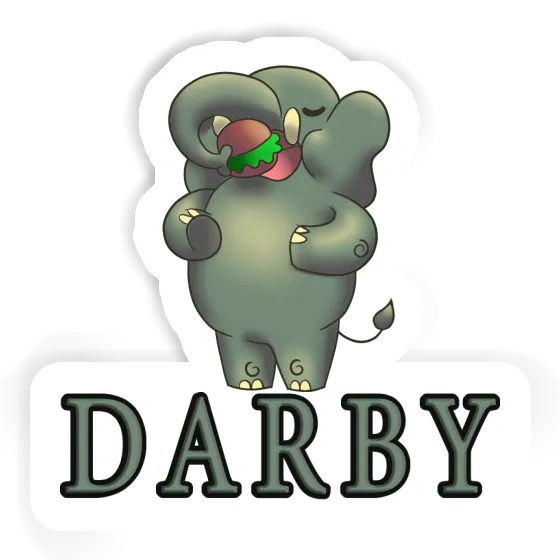 Sticker Darby Elephant Laptop Sticker Darby Elephant Laptop Image