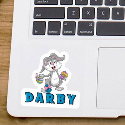 Lapin de Pâques Autocollant Darby Laptop Image