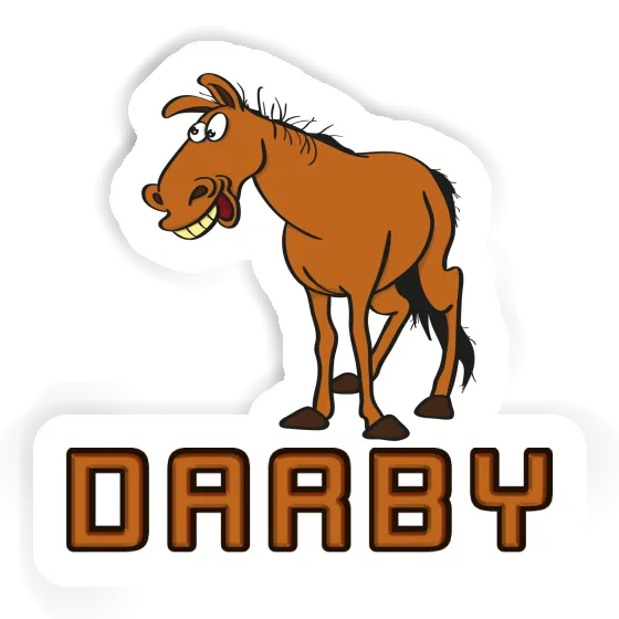Horse Sticker Darby Horse Sticker Darby Image