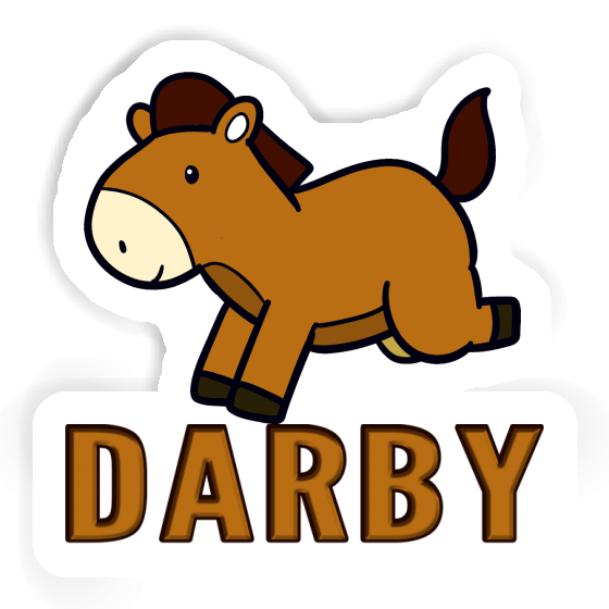Sticker Darby Horse Gift package Image