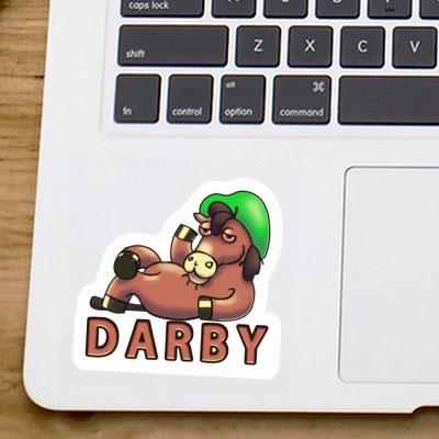 Darby Sticker Horse Laptop Image