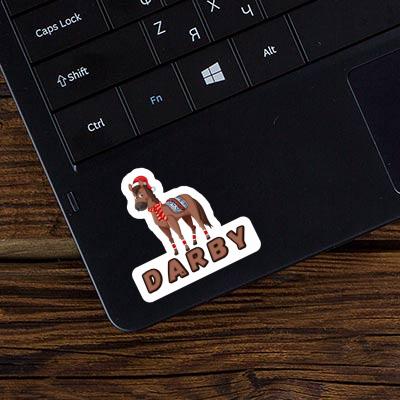Weihnachtspferd Aufkleber Darby Weihnachtspferd Aufkleber Darby Image