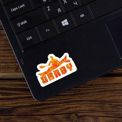 Kayaker Sticker Darby Notebook Kayaker Sticker Darby Notebook Image