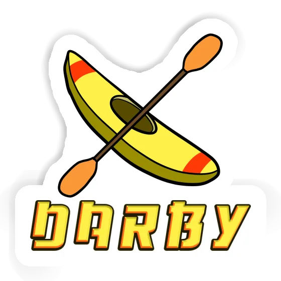 Darby Sticker Canoe Gift package Image