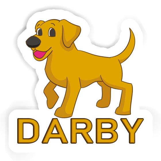 Aufkleber Hund Darby Notebook Aufkleber Hund Darby Gift package Image
