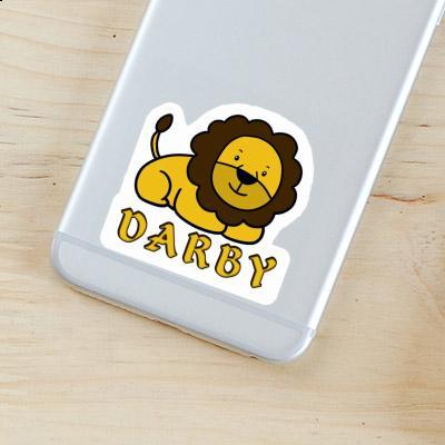 Darby Autocollant Lion Notebook Darby Autocollant Lion Gift package Image