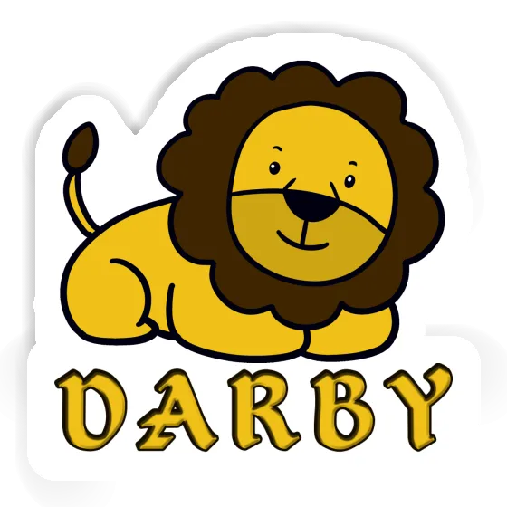 Darby Autocollant Lion Darby Autocollant Lion Image