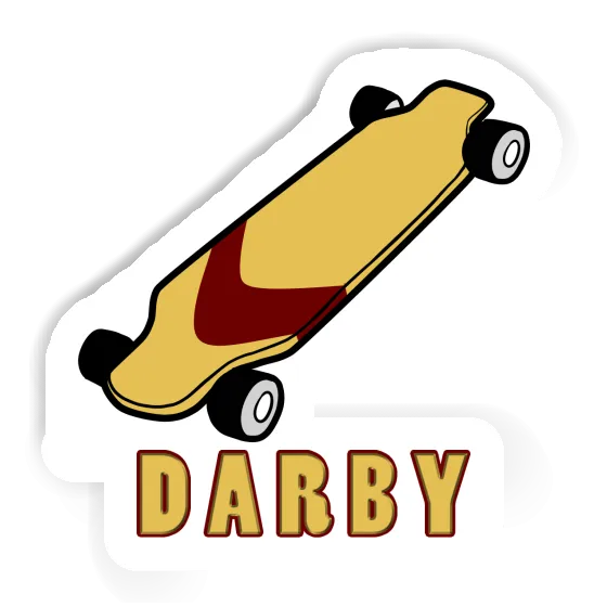 Autocollant Longboard Darby Image