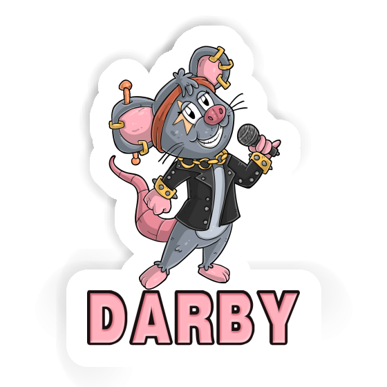 Autocollant Darby Chanteuse Autocollant Darby Chanteuse Image