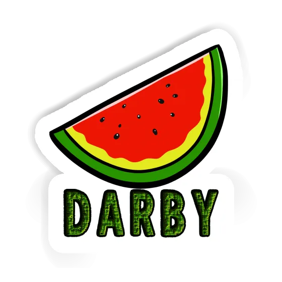 Autocollant Pastèque Darby Laptop Autocollant Pastèque Darby Laptop Image