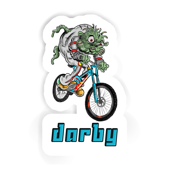 Sticker Downhill Biker Darby Sticker Downhill Biker Darby Image