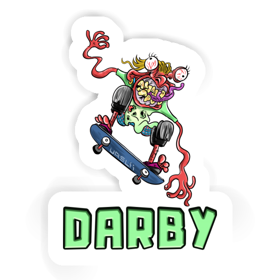 Sticker Darby Skateboarder Notebook Sticker Darby Skateboarder Gift package Image