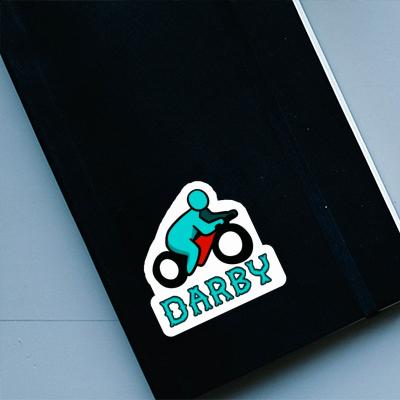 Motorbike Driver Sticker Darby Notebook Motorbike Driver Sticker Darby Gift package Image