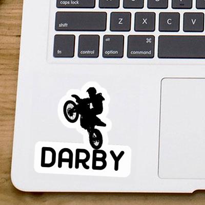 Sticker Darby Motocross Rider Laptop Sticker Darby Motocross Rider Laptop Image