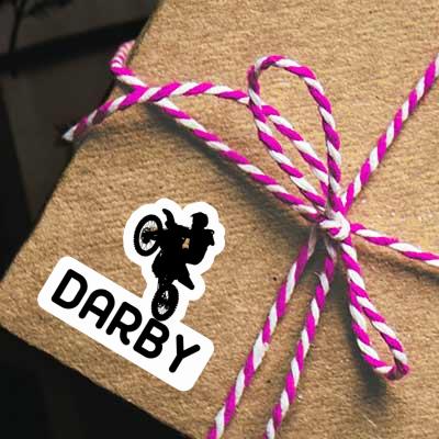 Motocrossiste Autocollant Darby Laptop Motocrossiste Autocollant Darby Laptop Image