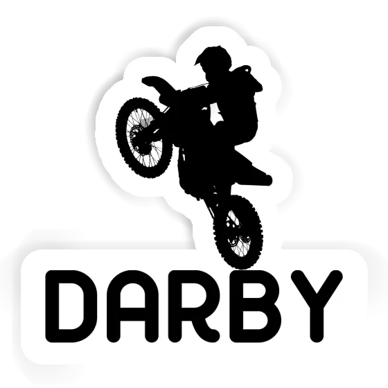 Sticker Darby Motocross Rider Notebook Sticker Darby Motocross Rider Gift package Image