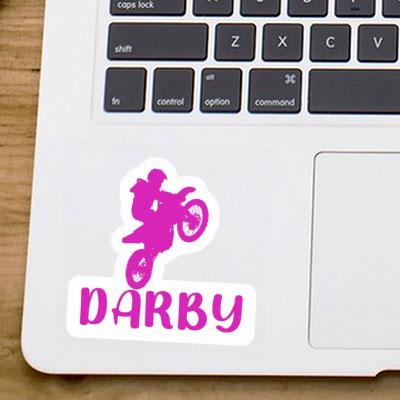Motocross-Fahrer Sticker Darby Notebook Image