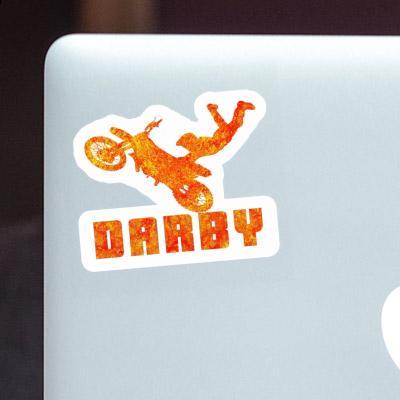 Motocross Rider Sticker Darby Notebook Motocross Rider Sticker Darby Notebook Image