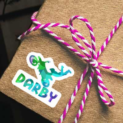 Darby Sticker Motocross Rider Notebook Darby Sticker Motocross Rider Gift package Image