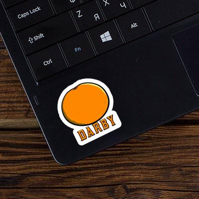 Sticker Darby Orange Notebook Sticker Darby Orange Notebook Image