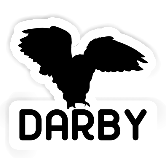 Darby Autocollant Hibou Laptop Darby Autocollant Hibou Laptop Image
