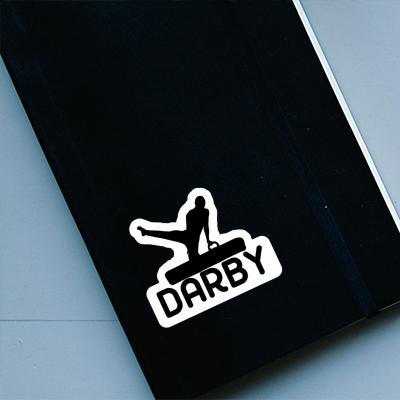 Gymnast Sticker Darby Notebook Gymnast Sticker Darby Notebook Image