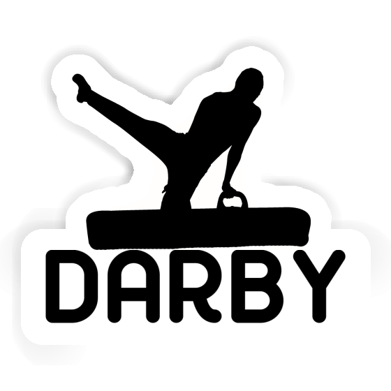 Gymnast Sticker Darby Gymnast Sticker Darby Image