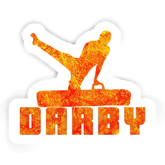 Darby Autocollant Gymnaste Darby Autocollant Gymnaste Image