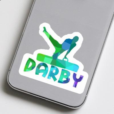 Sticker Darby Gymnast Laptop Image