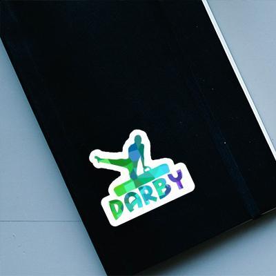Sticker Darby Gymnast Image