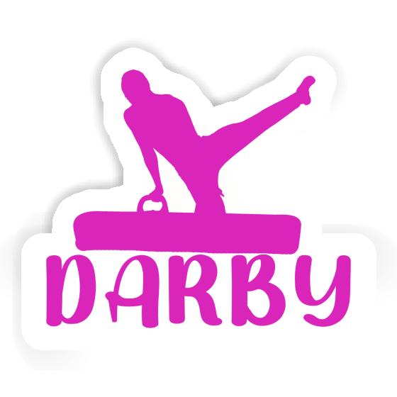 Gymnast Sticker Darby Gymnast Sticker Darby Image