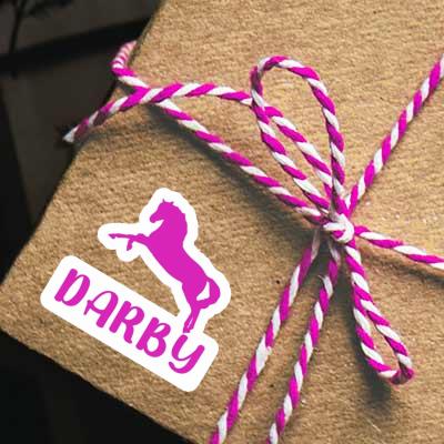 Sticker Darby Horse Notebook Sticker Darby Horse Gift package Image