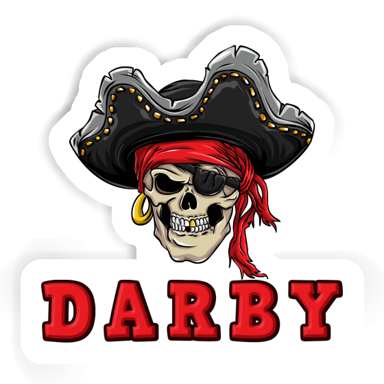 Autocollant Darby Tête de pirate Gift package Image