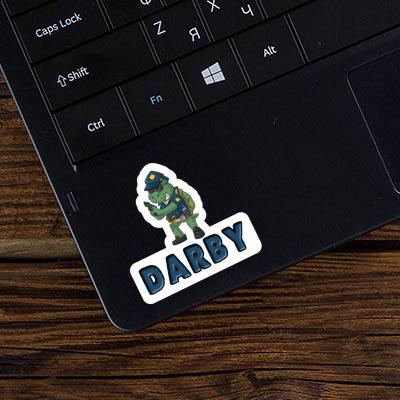 Autocollant Agent Darby Autocollant Agent Darby Image