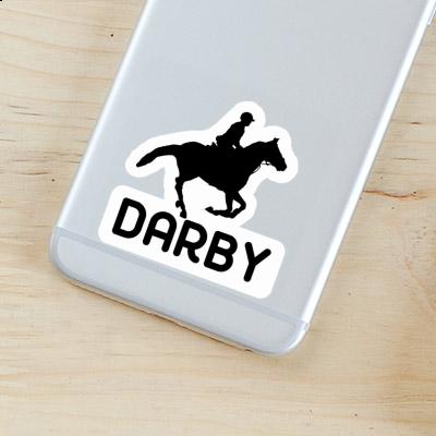 Darby Autocollant Cavalière Laptop Darby Autocollant Cavalière Laptop Image