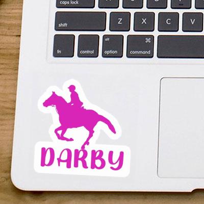 Horse Rider Sticker Darby Horse Rider Sticker Darby Image