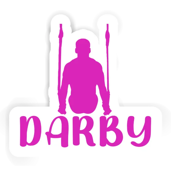 Darby Autocollant Gymnaste aux anneaux Notebook Darby Autocollant Gymnaste aux anneaux Notebook Image