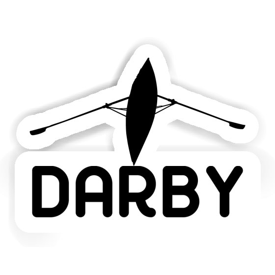 Darby Autocollant Bateau à rames Laptop Darby Autocollant Bateau à rames Laptop Image